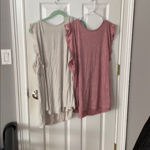 Pair of old navy LUXE tank tops
